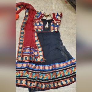 Indian garba Navratri chaniya Choli lahangacholi crocktop